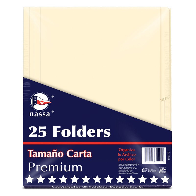 Folder Crema Nassa C/25 Carta
    NASSA


            SKU
        020201

    
        
            
                Sea el prim