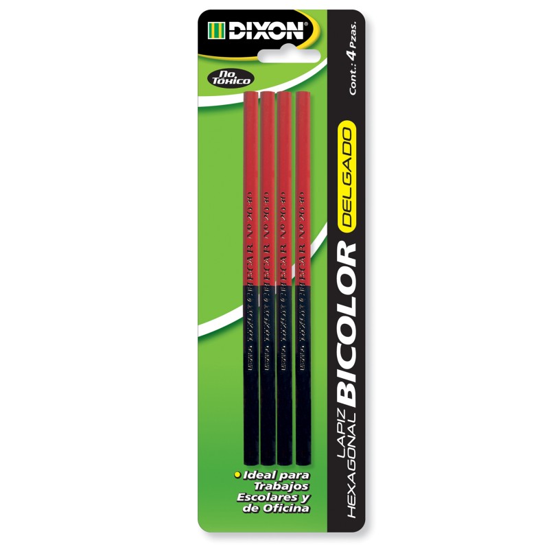 Lápiz Bicolor Delgado Dixon Bl/4
    DIXON


            SKU
        016713

    
        
            
                Sea el p