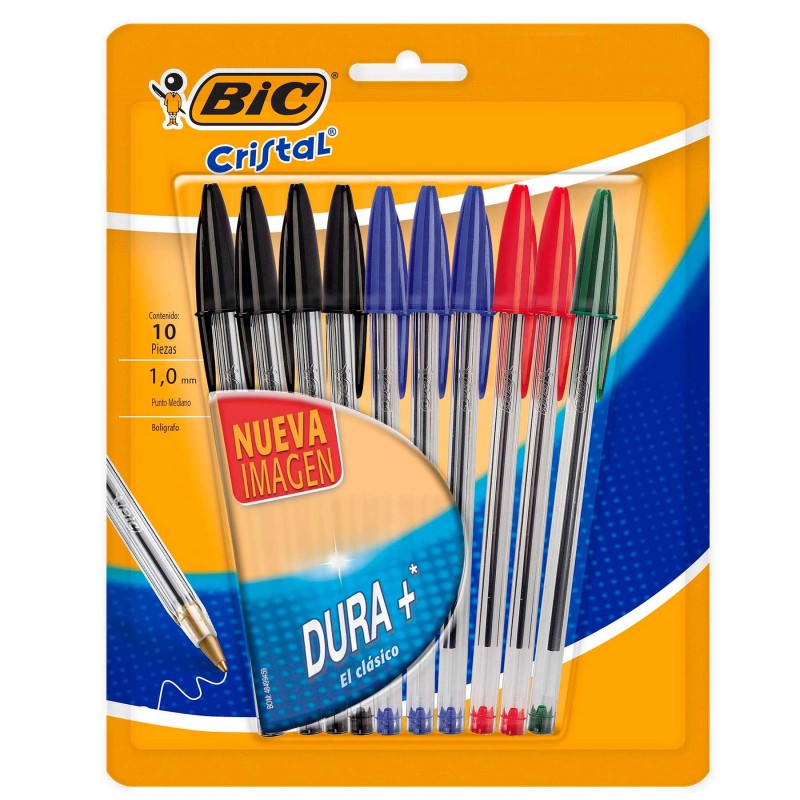 Bolígrafo Punto Mediano 1.0 mm Bic Dura+ Bl/10
    BIC


            SKU
        151313

    
        
            
            