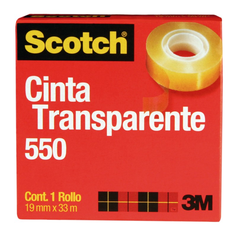 Cinta Adhesiva Celofán Scotch 550, 19 mm x 33 m.
    SCOTCH


            SKU
        031646

    
        
            
       
