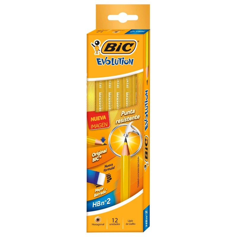 Lápiz de Grafito #2 Bic Evolution Amarillo Hexagonal
    BIC


            SKU
        134031

    
        
            
      