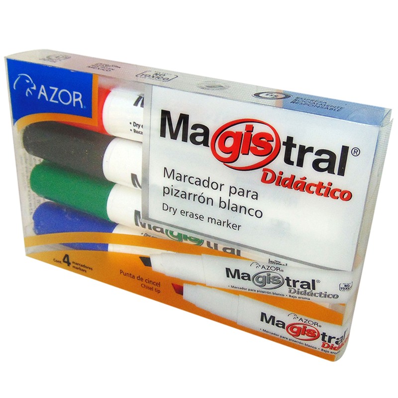 Marcador para Pintarrón Magistral Didáctico Bl/4 Punta Cincel
    MAGISTRAL


            SKU
        019205

    
        
    