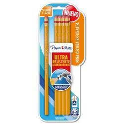 Lápiz de Grafito #2 Mirado Triangular Bl/8
    MIRADO


            SKU
        134011

    
        
            
             