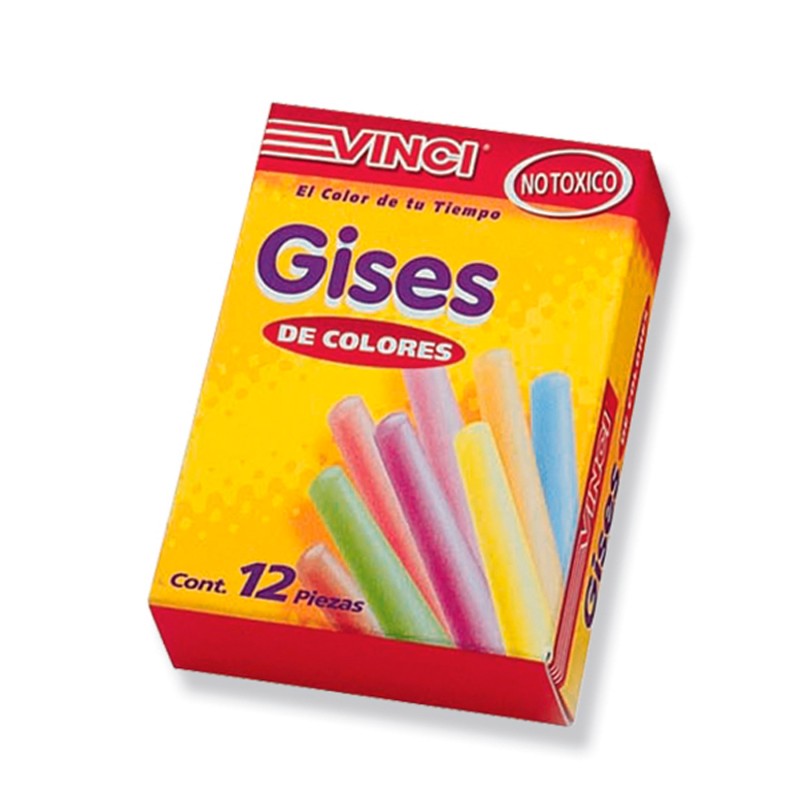 Gises de Colores Vinci 2037 con 12 piezas
    VINCI


            SKU
        049507

    
        
            
               