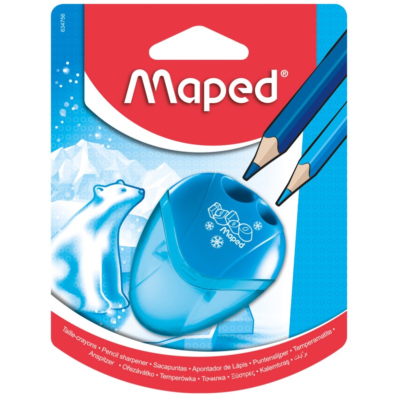 Sacapuntas con Depósito Maped Igloo 2 Orificios Bl/1
    MAPED


            SKU
        077435

    
        
            
    