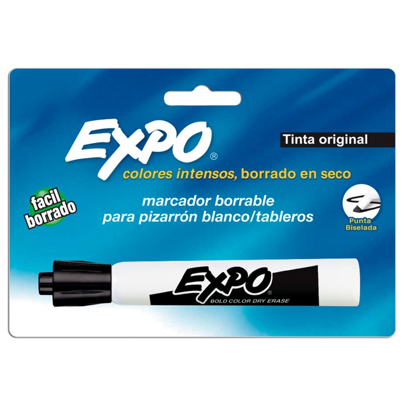 Marcador para Pintarrón Expo Bl/1 Negro, Punta Cincel
    EXPO


            SKU
        036008

    
        
            
    