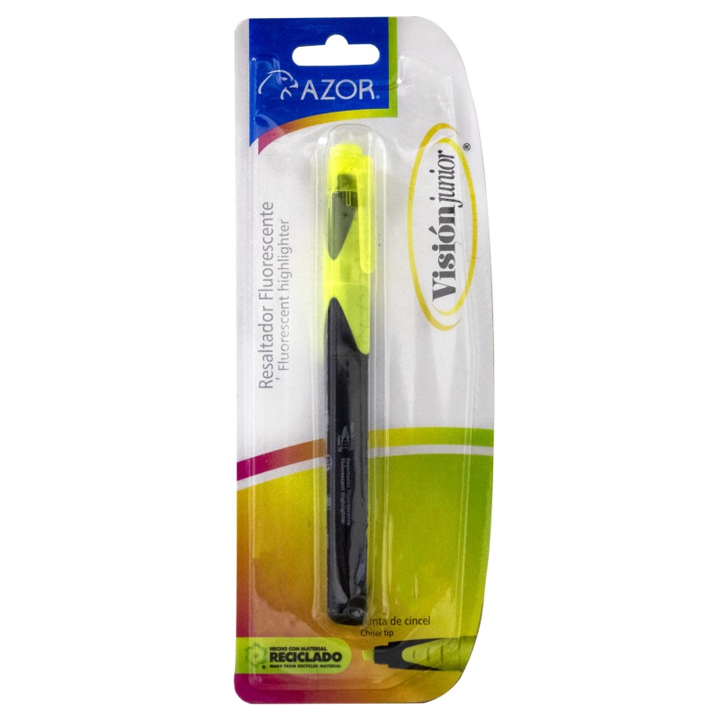Marcatextos Azor Visión Junior Bl/1 Amarillo, Punta Cincel
    AZOR


            SKU
        055579

    
        
            