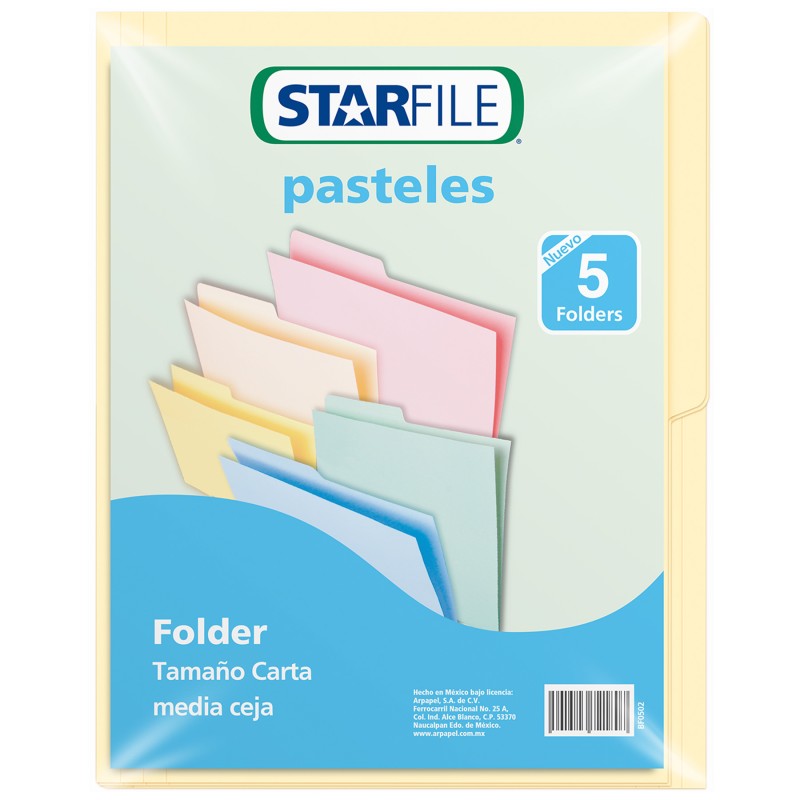 Folder Crema Starfile C/5 Carta
    STARFILE


            SKU
        020294

    
        
            
                Sea el
