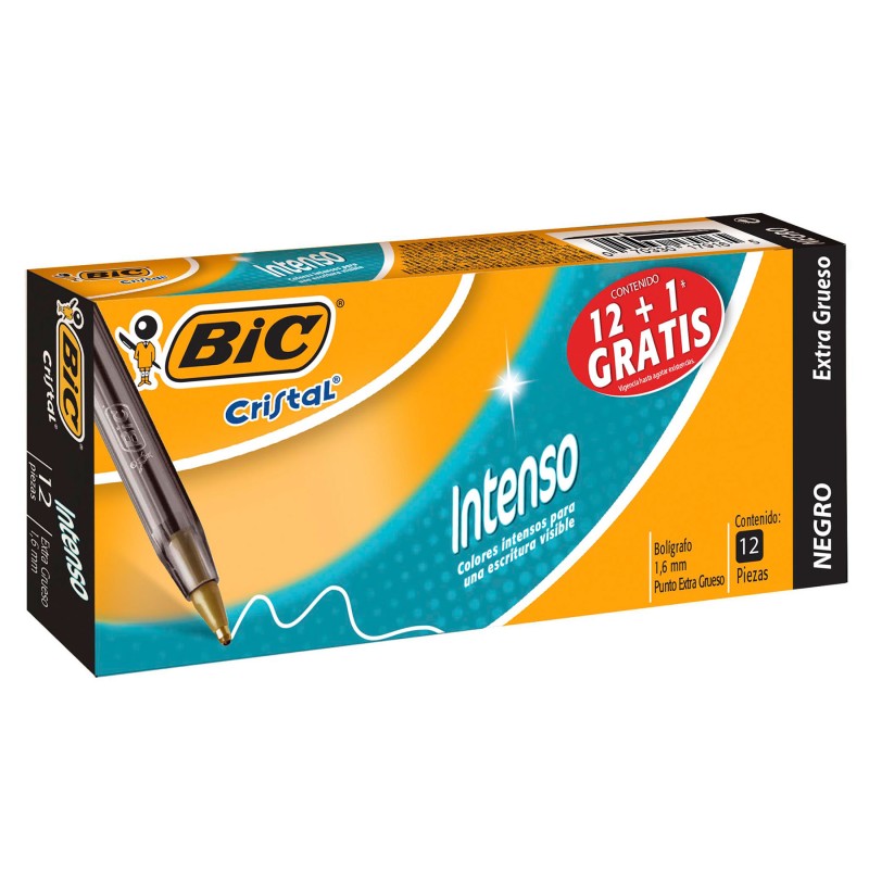 Bolígrafo Punto Extra Grueso 1.6 mm Bic Intenso Negro
    BIC


            SKU
        139148

    
        
            
     