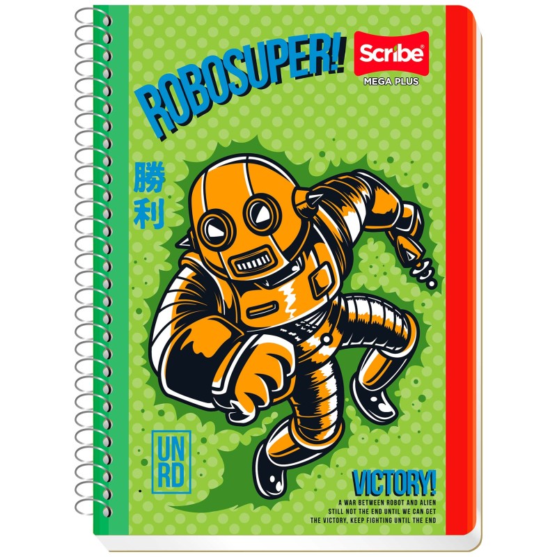 Cuaderno Forma Francesa Scribe Mega Plus 4540 Raya 100 h.
    SCRIBE


            SKU
        023123

    
        
           