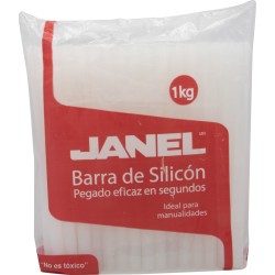 Silicón en Barra Gruesa Janel 11.2 mm x 20 cm. Bolsa 1 Kg. 
    JANEL


            SKU
        029723

    
        
          