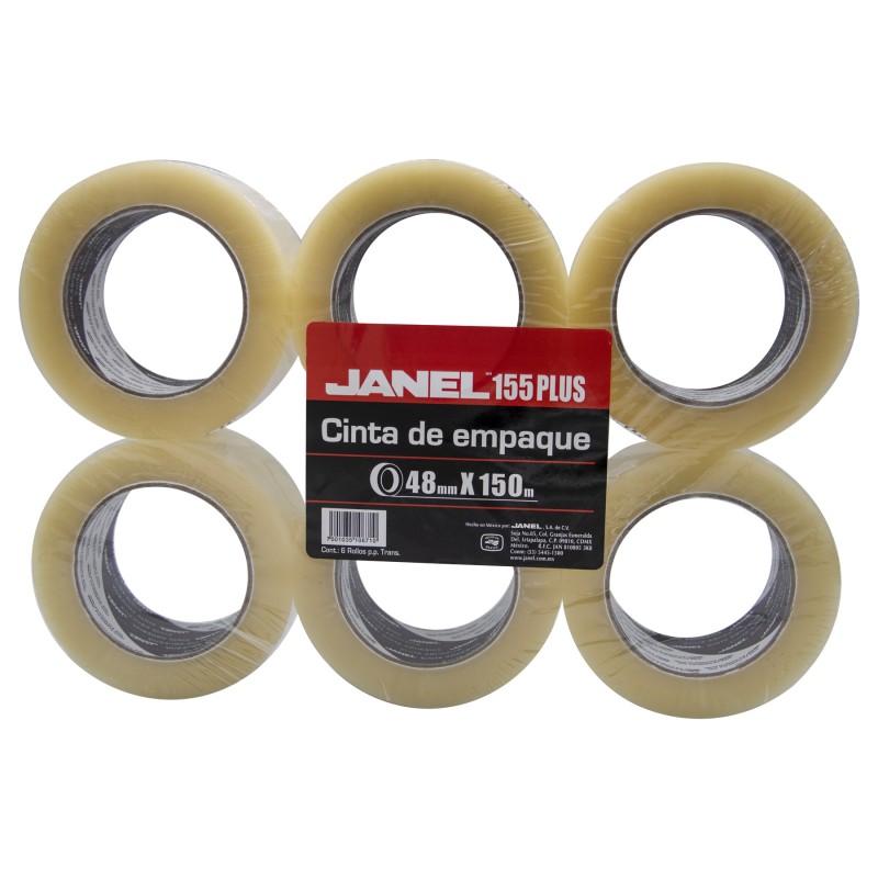 Cinta Adhesiva Empaque Transparente Janel 100, 48 mm x 150 m.
    JANEL


            SKU
        066507

    
        
        