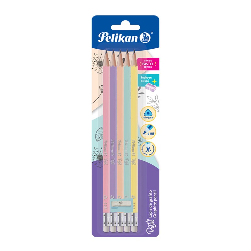 Lápiz de Grafito #2 Pelikan Triangular Pastel Bl/5
    PELIKAN


            SKU
        134059

    
        
            
    