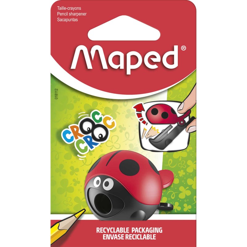 Sacapuntas con Depósito Maped Croc Croc Catarina Bl/1
    MAPED


            SKU
        126492

    
        
            
   