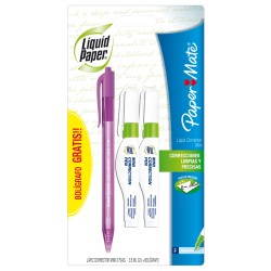 Corrector Líquido Mini Pluma Liquid Paper 3.5 ml. Bl/2
    LIQUID PAPER


            SKU
        047362

    
        
        