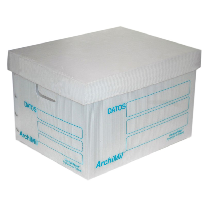Caja para Archivo Plástico Cartonplast Carta 38.5 x 31 x 25 cm. Tapa Separada 
    CARTONPLAST


            SKU
        085430
