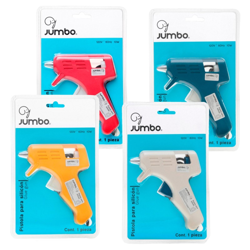 Pistola Silicón Jumbo Chica para Barra 7 mm 
    JUMBO


            SKU
        149501

    
        
            
            