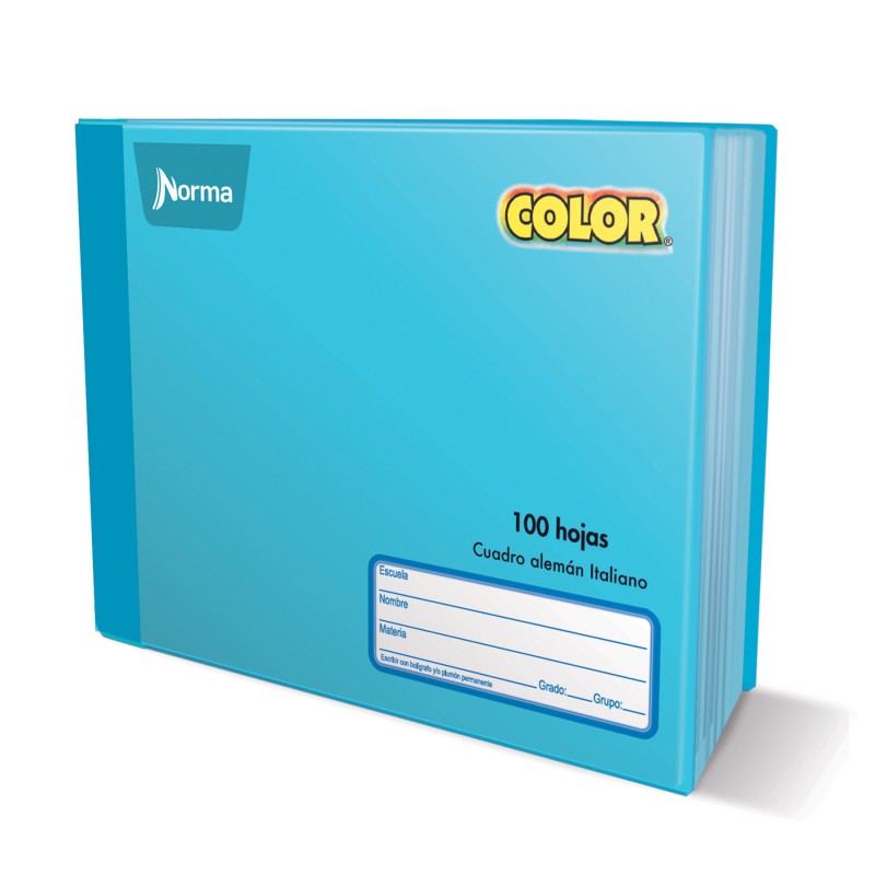 Cuaderno Forma Italiana Cosido Norma Color 360 Cuadro Chico 100 h.
    NORMA COLOR 360


            SKU
        134416

    
  