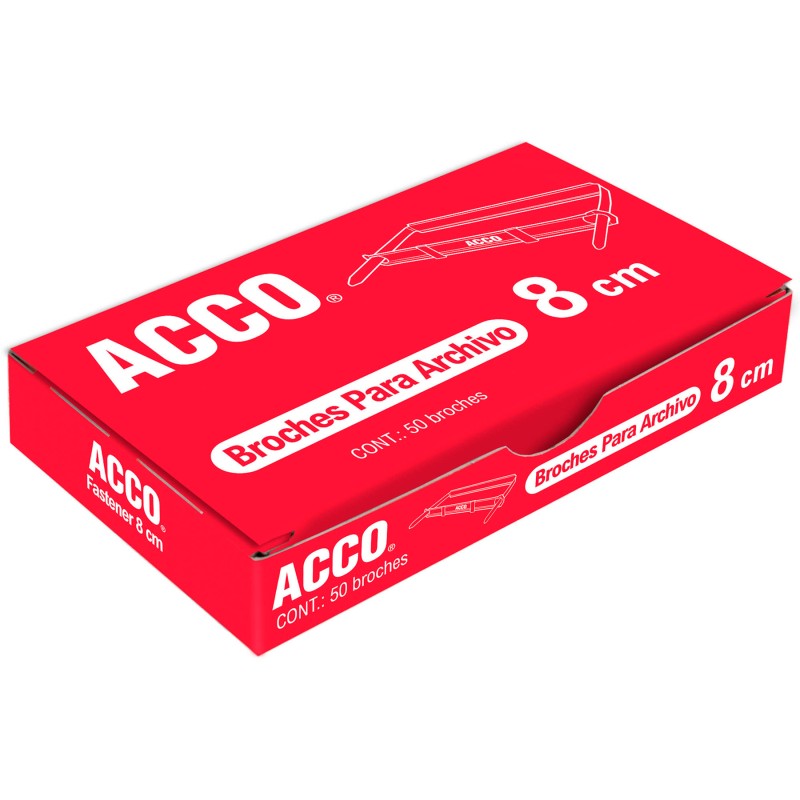 Broche P/Archivo 8 Cm Acco P1580 C/50 Broches
    ACCO


            SKU
        014602

    
        
            
            