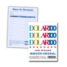 Block Remisión 1/8 Original Dolar RD-100-1, 10.5 x 14 cm. 100 h.
    DOLAR


            SKU
        059765

    
        
     