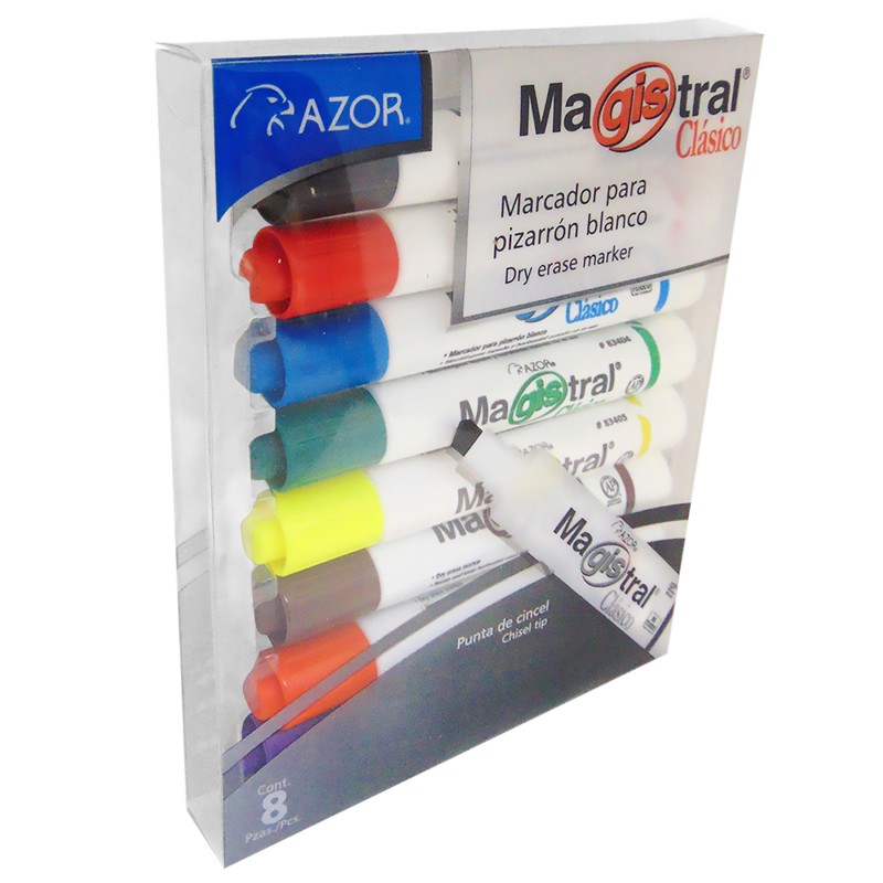 Marcador para Pintarrón Magistral Clásico Bl/8 Punta Cincel
    MAGISTRAL


            SKU
        019208

    
        
      