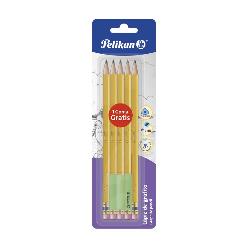 Lápiz de Grafito #2 Pelikan Triangular Bl/5
    PELIKAN


            SKU
        134012

    
        
            
           