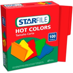 Folder Hot Colors Starfile C/100 Carta
    STARFILE


            SKU
        020217

    
        
            
               