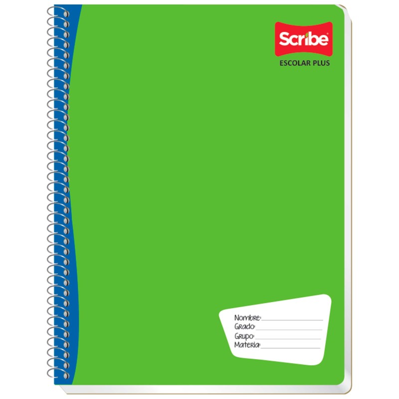 Cuaderno Profesional Scribe Escolar Plus 2530 Raya 200 h. 
    SCRIBE


            SKU
        193422

    
        
          