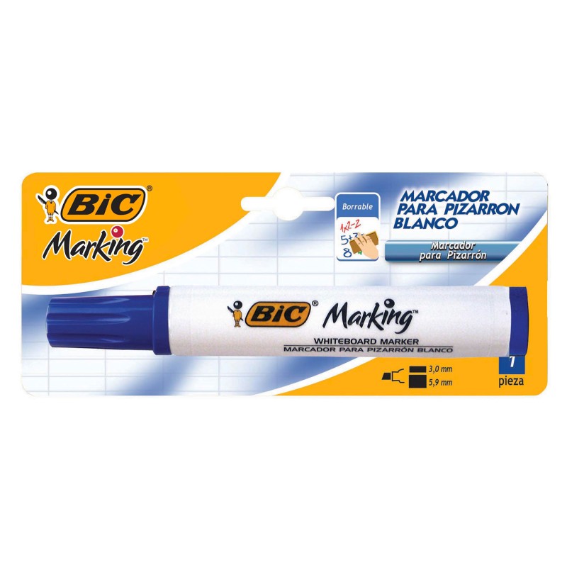 Marcador para Pintarrón Bic Bl/1 Azul, Punta Cincel
    BIC


            SKU
        036002

    
        
            
       