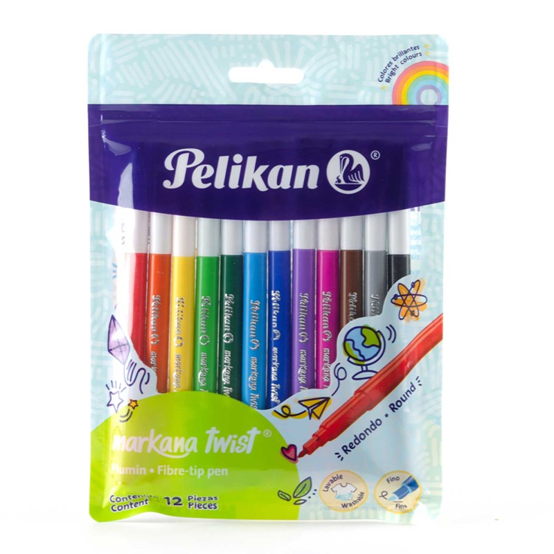 Plumones Pelikan Markana Twist C/12 Punto Fino
    PELIKAN


            SKU
        017059

    
        
            
        