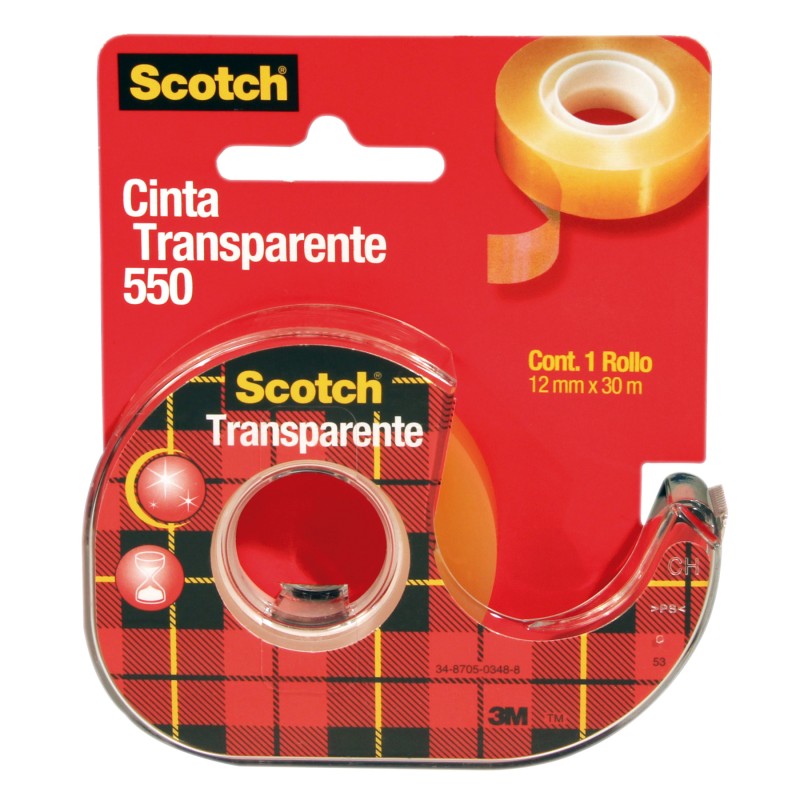 Cinta Adhesiva Celofán con Despachador Scotch 550, Rollo 12 x 30 m.
    SCOTCH


            SKU
        031684

    
        
 