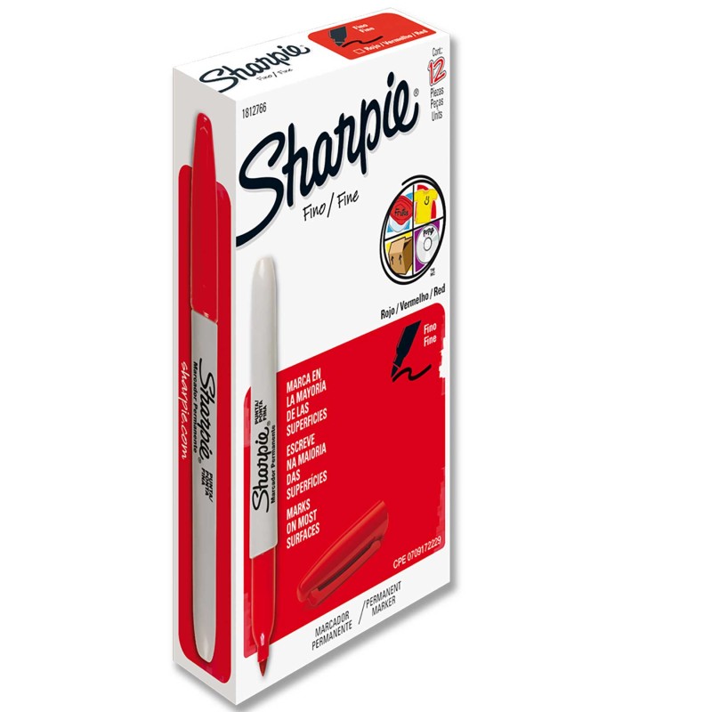 Marcador Permanente Sharpie Rojo, Punto Fino
    SHARPIE


            SKU
        017811

    
        
            
          