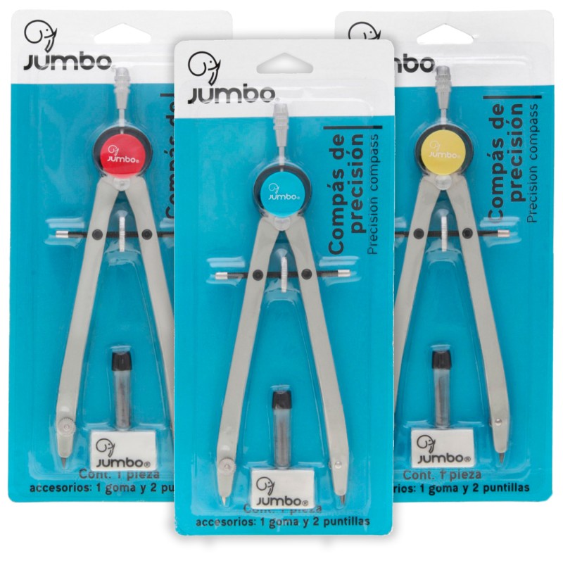 Compás de Precisión Metálico Jumbo PCOM1 Brazo Largo Bl/1 
    JUMBO


            SKU
        070560

    
        
           