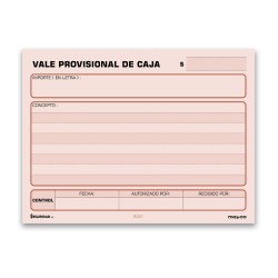 Vale Provisional de Caja Mayco 2051 1/4 Carta 50 h. C/3 Blocks
    MAYCO


            SKU
        145101

    
        
       