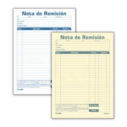 Block Remisión Esquela Duplicado Dolar RD-100-7 Autocopia 14 x 20.5 cm. 50 Juegos
    DOLAR


            SKU
        059768

  