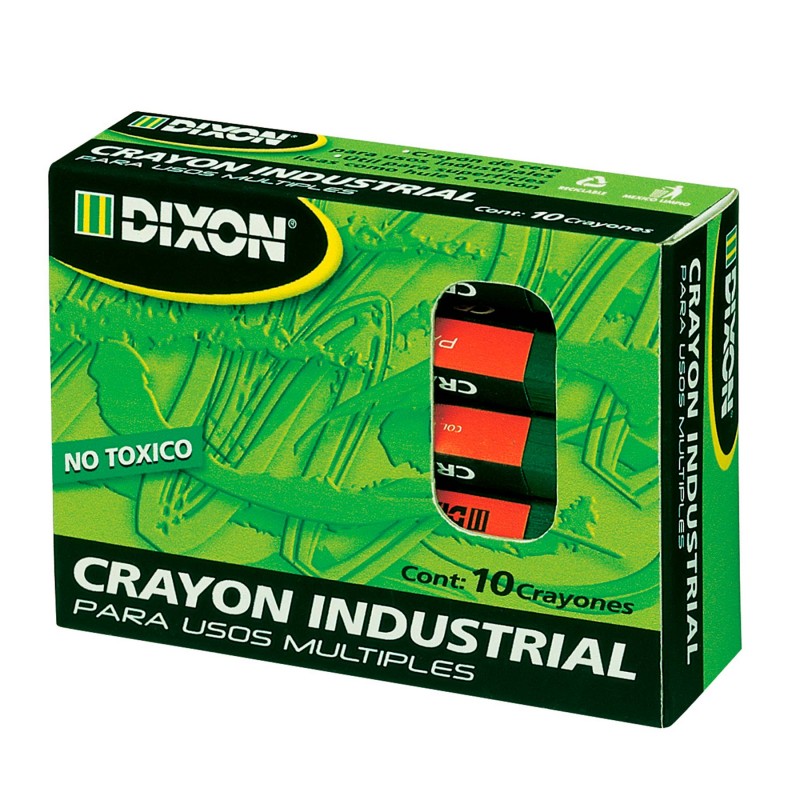 Crayones Industriales Dixon
    DIXON


            SKU
        019745

    
        
            
                Sea el primer