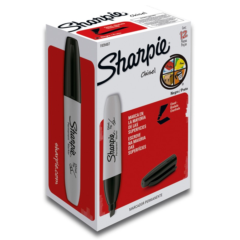 Marcador Permanente Sharpie Chisel, Punta Cincel
    SHARPIE


            SKU
        133828

    
        
            
      