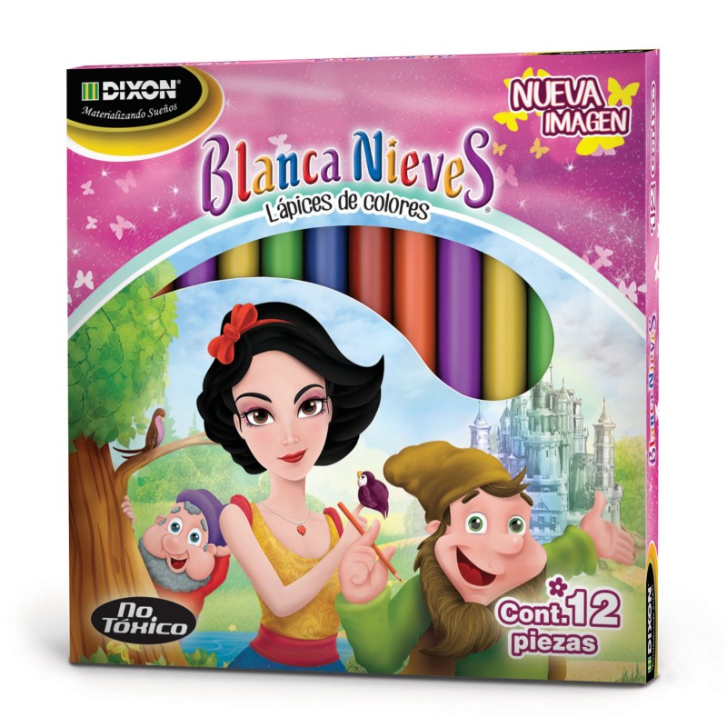 Lápices de Colores Blanca Nieves Cortos Redondos C/12
    BLANCA NIEVES


            SKU
        016878

    
        
        