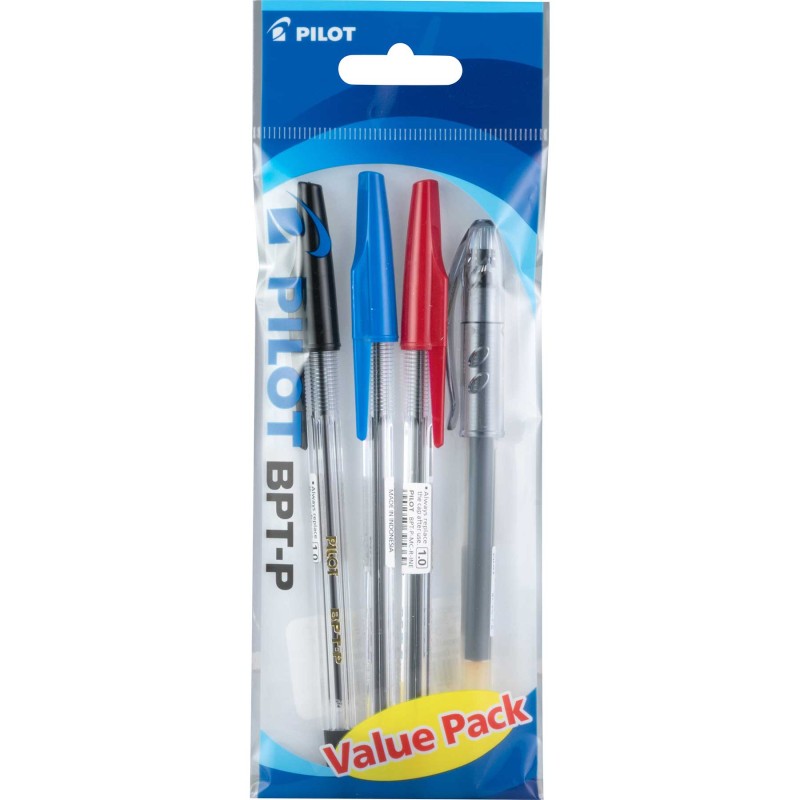 Bolígrafo Punto Mediano 1.0 mm Pilot BPT-P Bl/3 Básicos
    PILOT


            SKU
        139189

    
        
            
 