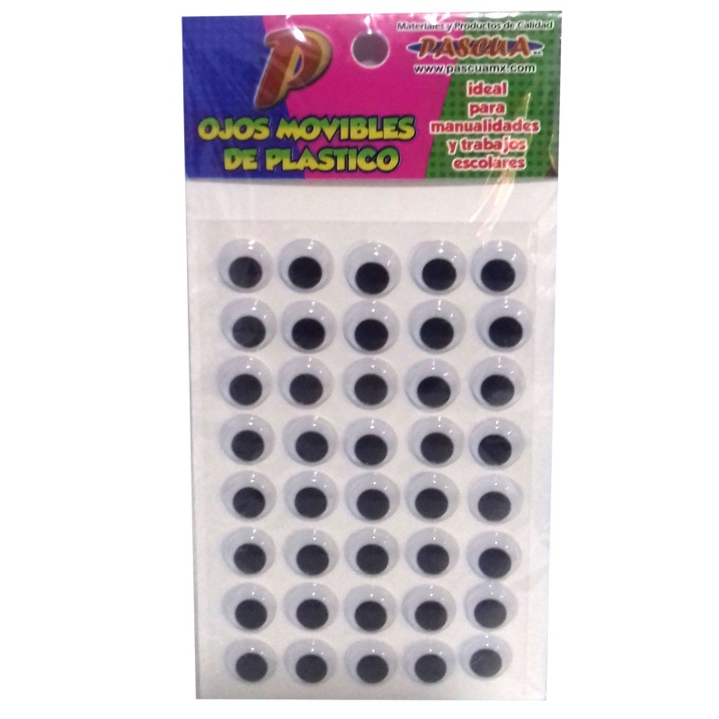 Ojitos Moviles Pascua Ojo-Mov15-40 15 Mm. Bl/40 C/Adh.
    PASCUA


            SKU
        137873

    
        
            
 