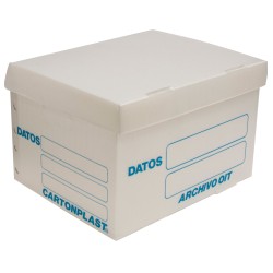 Caja para Archivo Plástico Cartonplast Carta 38.5 x 31 x 25 cm. Tapa Integrada
    CARTONPLAST


            SKU
        085432
