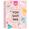 Cuaderno A5 Espiral Doble O Kiut Raya 160 h.
    KIUT


            SKU
        134481

    
        
            
             