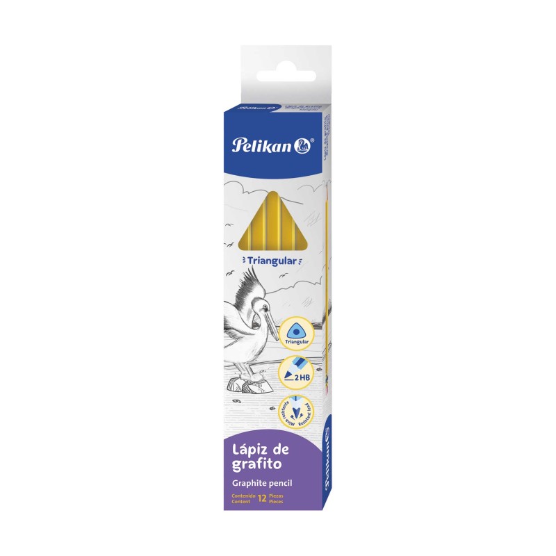 Lápiz de Grafito #2 Pelikan Triangular C/12
    PELIKAN


            SKU
        016575

    
        
            
           