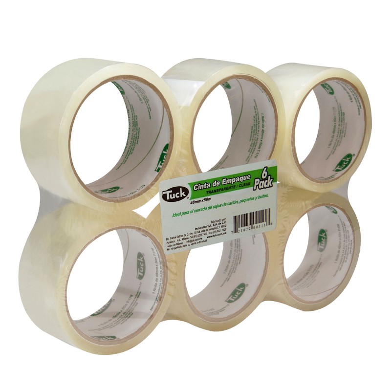 Cinta Adhesiva Empaque Transparente Tuk 179, 48 mm x 50 m.
    TUK


            SKU
        066514

    
        
            
