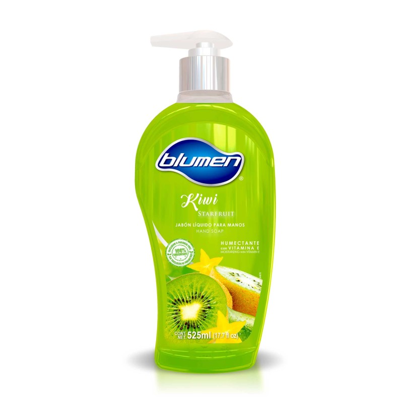 Jabón Líquido Blumen 525 ml. Kiwi Starfruit
    BLUMEN


            SKU
        089388

    
        
            
            