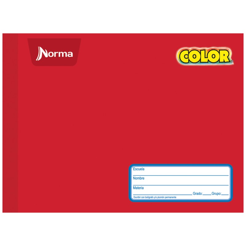 Cuaderno Forma Italiano Cosido Norma Color 360 Doble Raya 100 h.
    NORMA COLOR 360


            SKU
        134419

    
    