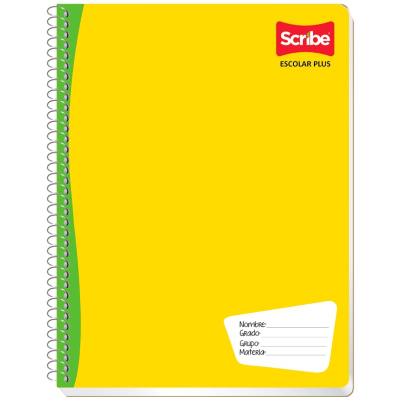 Cuaderno Profesional Scribe Escolar Plus 7974 Doble Raya 100 h.
    SCRIBE


            SKU
        193461

    
        
     