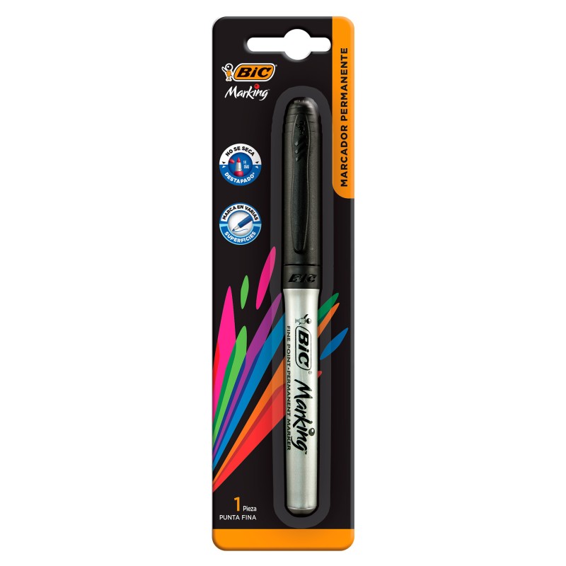 Marcador Permanente Bic Marking Grip Bl/1 Negro, Punto Fino
    BIC


            SKU
        133814

    
        
            