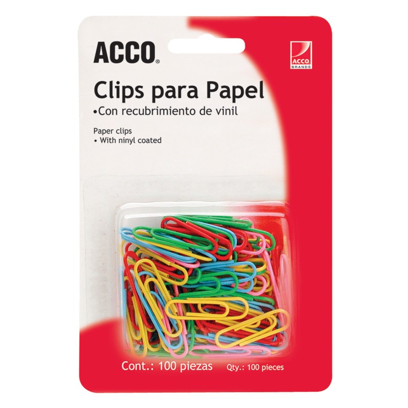 Clips de Colores Acco Bl/100
    ACCO


            SKU
        083118

    
        
            
                Sea el primer
