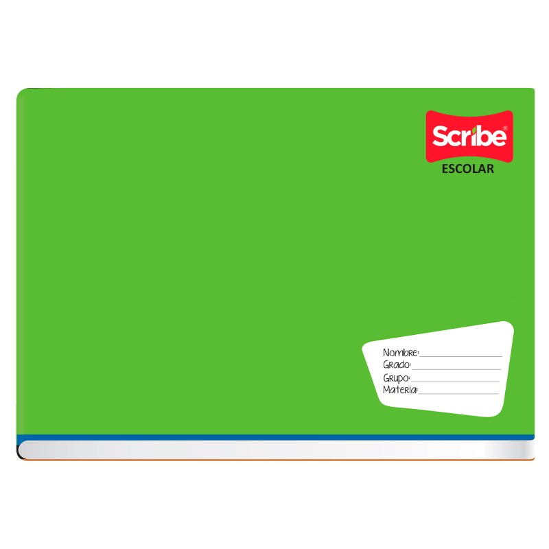 Cuaderno Forma Italiana Grapado Scribe Escolar 6134 Doble Raya 100 h.
    SCRIBE


            SKU
        078105

    
        